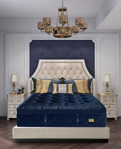 Chattam & Wells Roma 16" Luxury Firm Euro Pillow Top Mattress, Queen