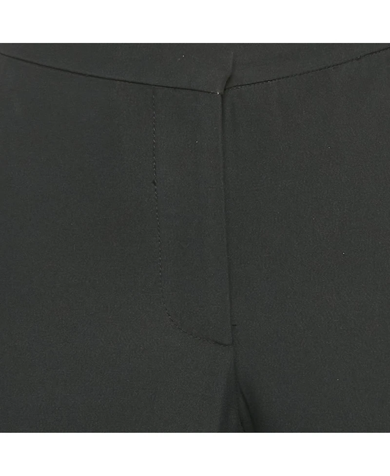 Pre-Owned Alexander Mcqueen Women's Lace Trim Crepe Trousers