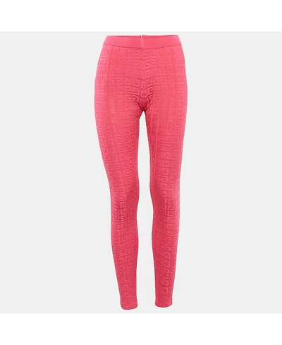 Pre-Owned Givenchy Women's Monogram Jacquard Knit Leggings