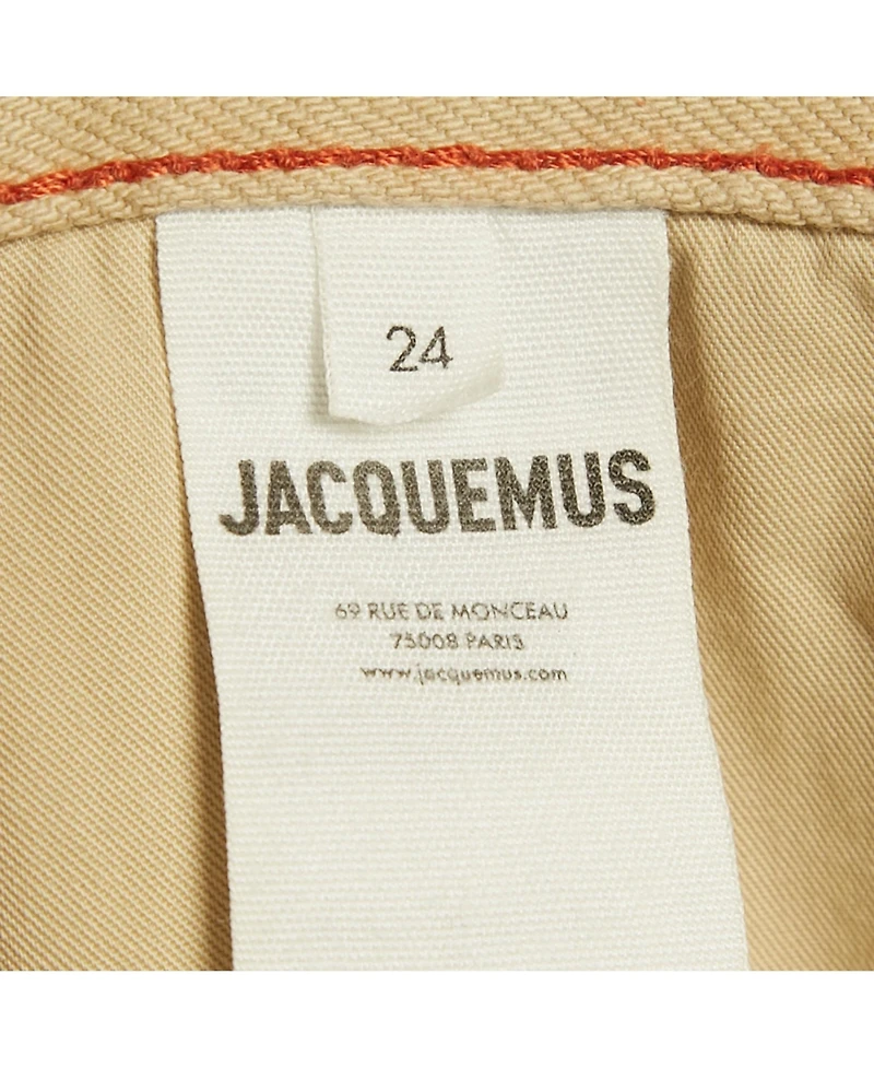 Pre-Owned Jacquemus Women's Denim Le Raphia Le De Nîmes Jeans