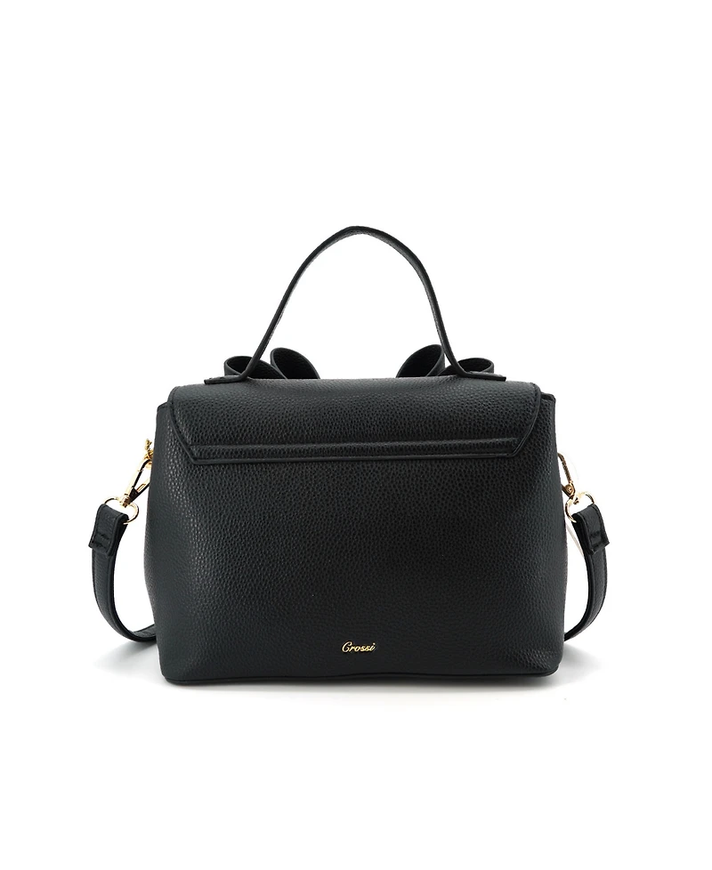 Like Dreams Eva Double Bow Small Crossbody Bag