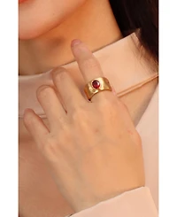 Retro Chic Fig Band Ring
