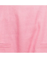 Pre-Owned Jacquemus Women's Pink Linen Blend Cut-Out La Robe Limao Mini Dress