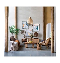 Streamdale Furniture Streamdale 59x15x20" Teak Cabinet