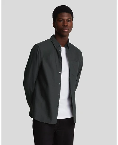 Lyle & Scott Men's Tonal Eagle Plain Oxford Shirt