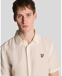 Lyle & Scott Men's Hemp Short Sleeve Shirt