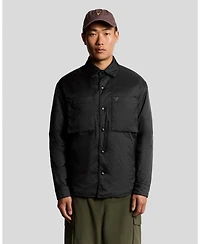 Lyle & Scott Men's Long Sleeve Collared Insulated Overshirt