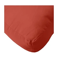 vidaXL Pallet Cushion Melange Red 100% Polyester Medium