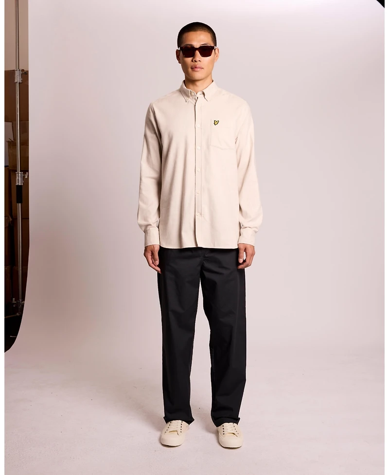 Lyle & Scott Men's Long Sleeve Flannel Shirt