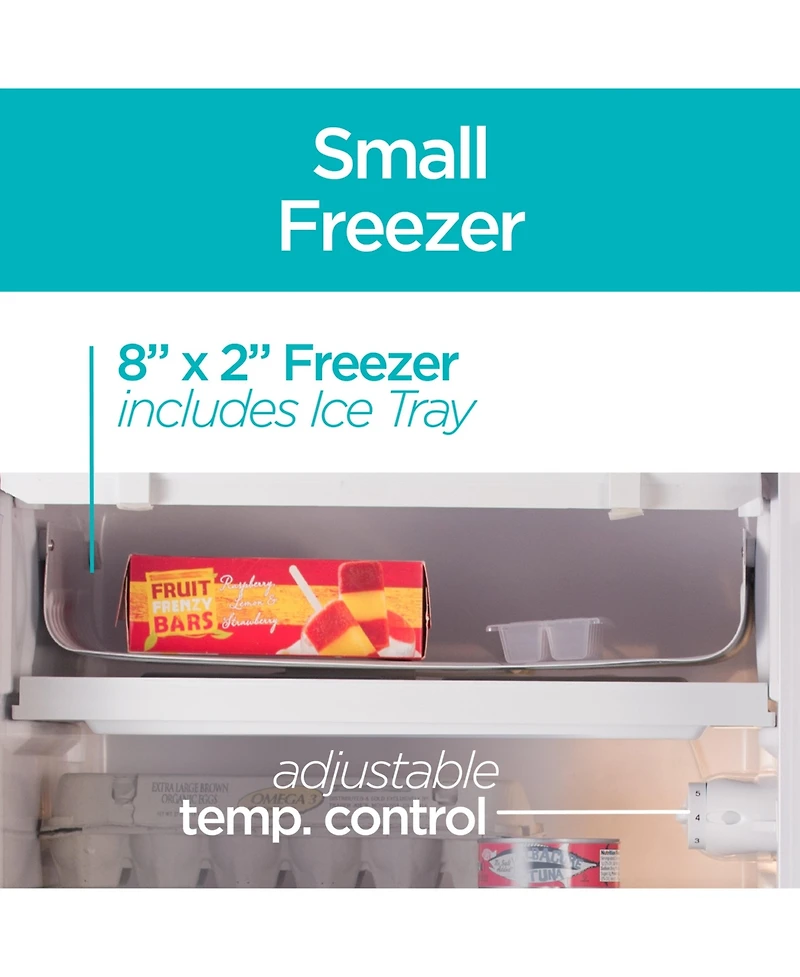 Black & Decker 4.3 cu.ft.. Compact Ref - White