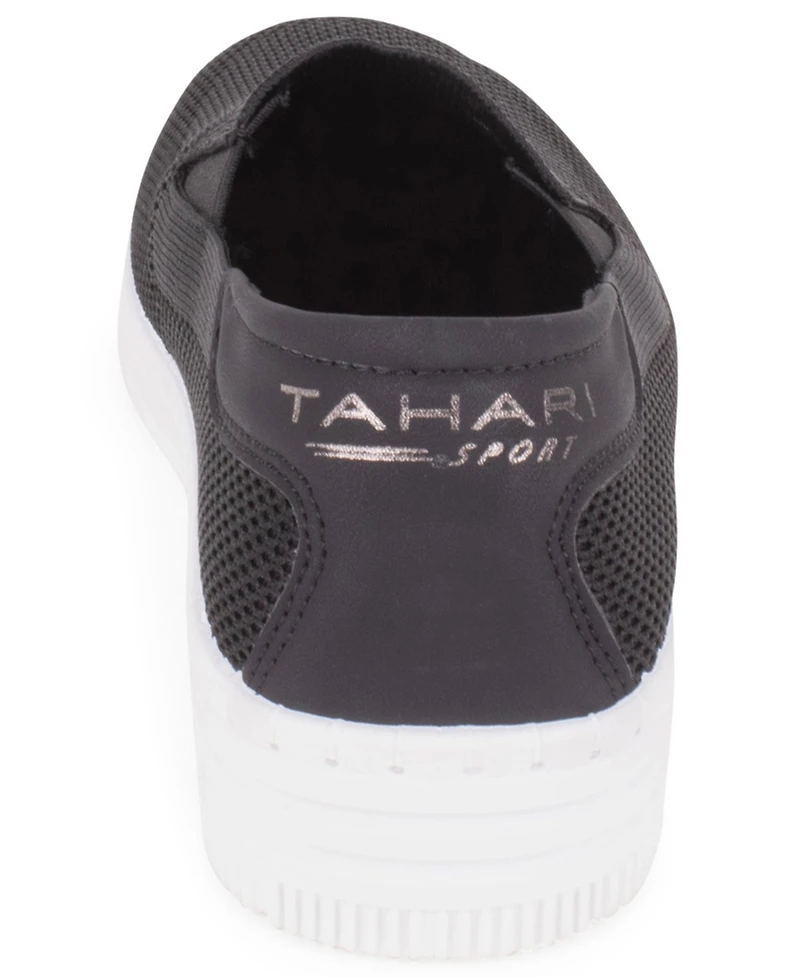 Tahari Women's Appollonia Slip-On Platform Sneakers