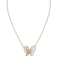 Retro Chic Butterfly Serenade Necklace