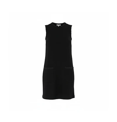 Pre-Owned Dolce & Gabbana Women's Crepe Sleeveless Shift Dress