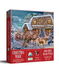 SunsOut Christmas Magic 1000 piece Jigsaw Puzzle for Adults