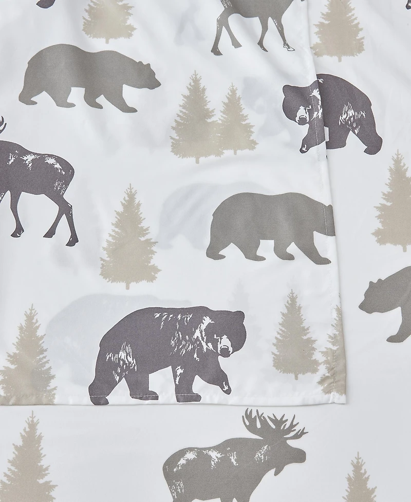 Linery & Co. Ultra-Soft Lodge-Inspired Brushed Microfiber Sheet Set