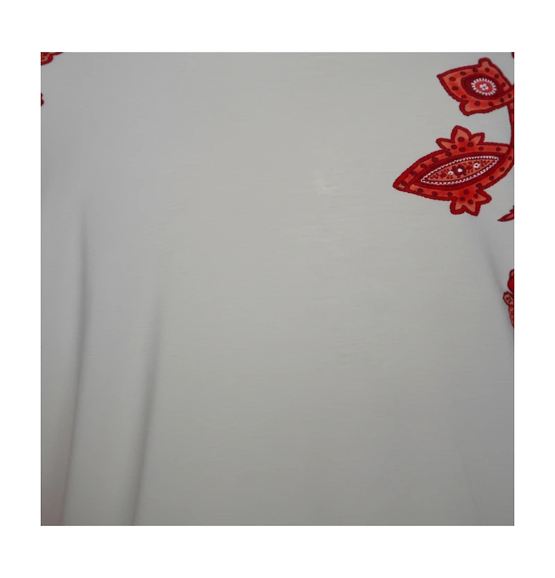 Pre-Owned Roberto Cavalli Women's Floral Print Off Shoulder Top