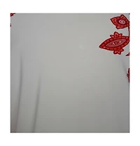 Pre-Owned Roberto Cavalli Women's Floral Print Off Shoulder Top