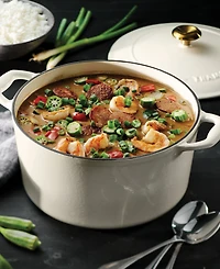 Tramontina Cast Iron 6.5-Quart Round Dutch Oven Pot with Lid