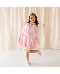 Sweet Wink Toddler Pink Princess Tiered Cape