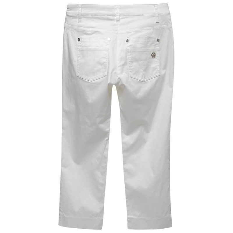 Pre-Owned Roberto Cavalli Women's Cotton Capri Pants