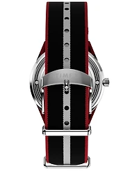 Timex Men's Quartz Analog Black Fabric Watch, 38mm