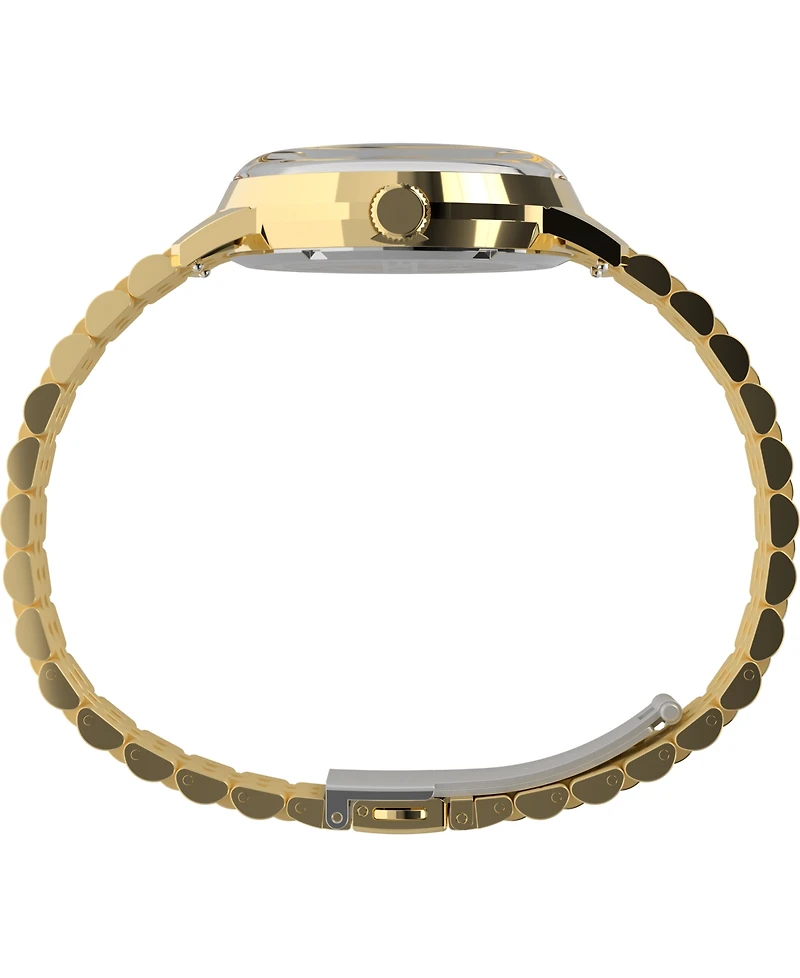 Timex Men's Quartz Analog Gold-Tone Stainless Steel Watch, 40mm