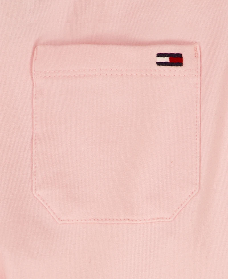 Tommy Hilfiger Baby Girls' Fleece Top and Pants, 2-Piece Set