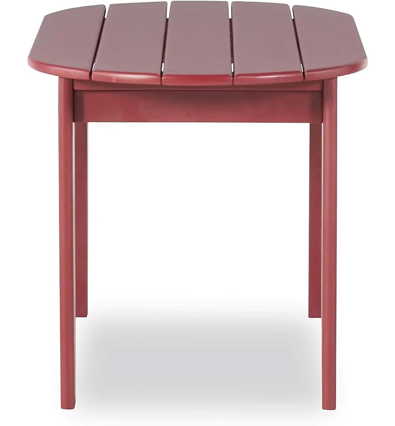 Linon Adirondack Red Coffee Table