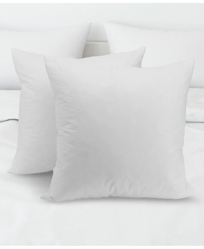 Cheer Collection 95% Feather/5% Down 2-Pack Pillow Inserts