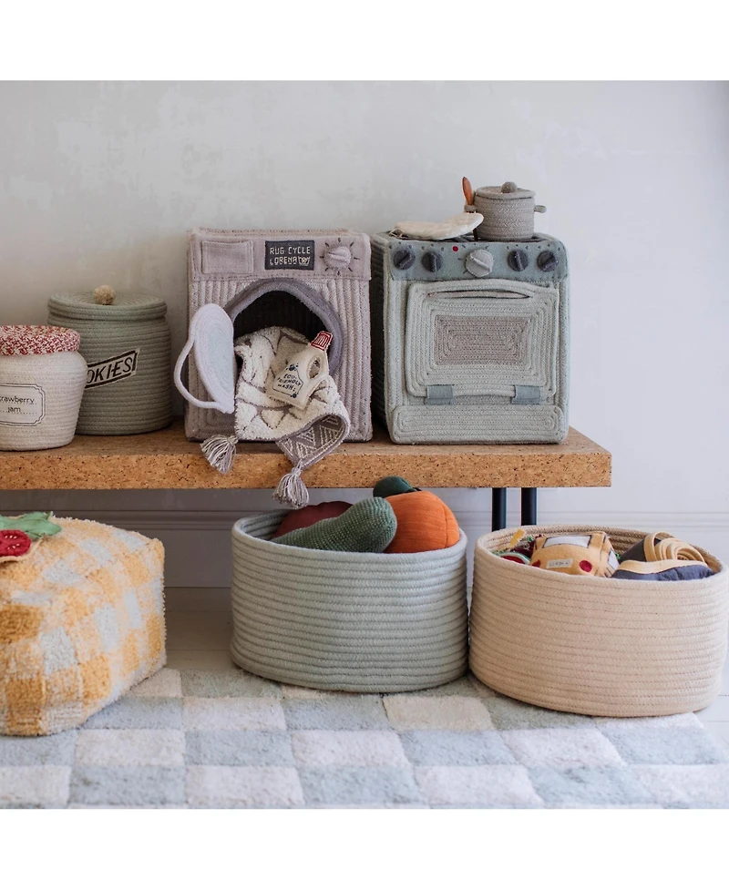 Lorena Canals Basket Gram Golden