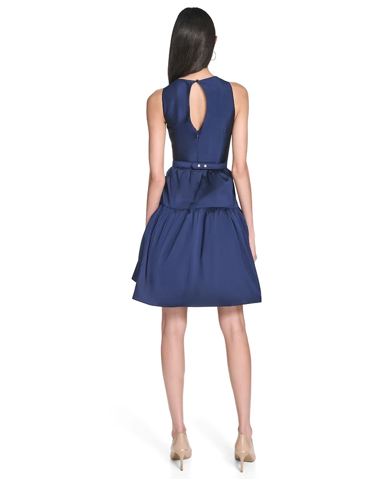 Eliza J Women's Ruffle Skirt Flounce Dress