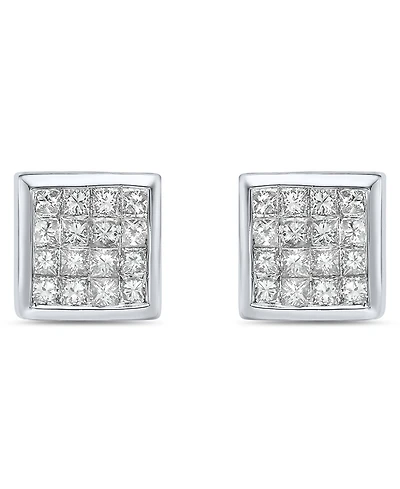 Macy's Diamond Stud Earrings (3/4 ct. t.w.) 10k White Gold (also Yellow Gold)
