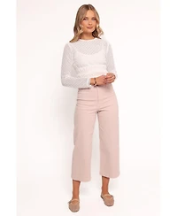 Petal and Pup Women's Riven Shirred Top