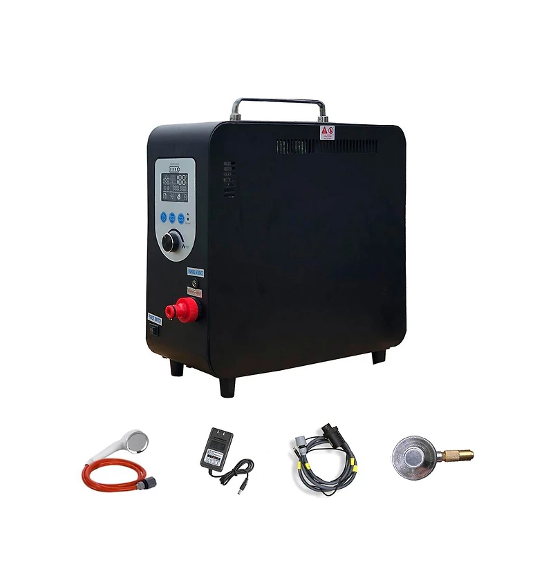 Artudatech Portable Instant Hot Water Heater with 1.5 Gpm Flow for Camping & Outdoor Adventures