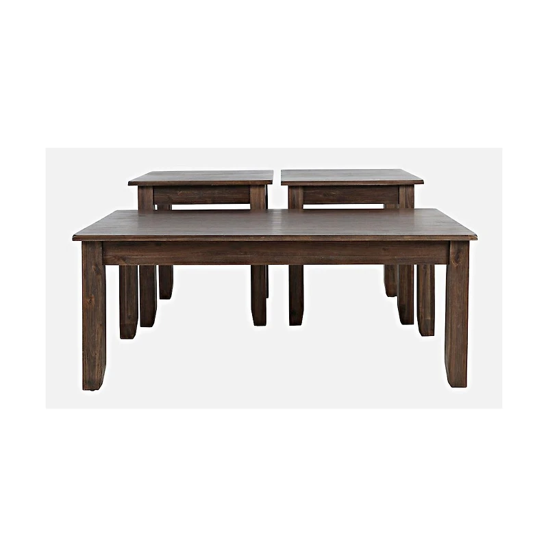 Eros Contemporary 3 Piece Coffee Table Set