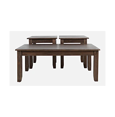 Eros Contemporary 3 Piece Coffee Table Set