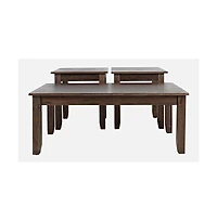 Eros Contemporary 3 Piece Coffee Table Set