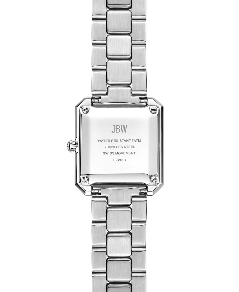 Jbw Women's Arc Swiss Quartz Stainless Steel Watch, 23mm
