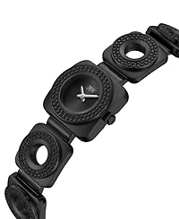 Jbw Chasm Swiss Quartz Black Stainless Steel Watch 22mm