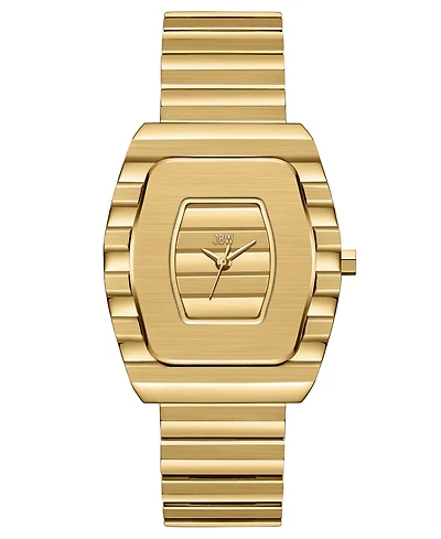 Jbw Atlas Swiss Quartz 18k Gold-Plated Stainless Steel Watch 34mm