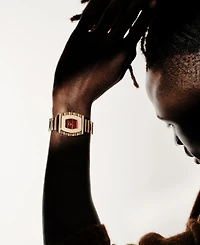 Jbw Women's Atlas Swiss Quartz 18k Gold-Plated Stainless Steel Watch, 34mm