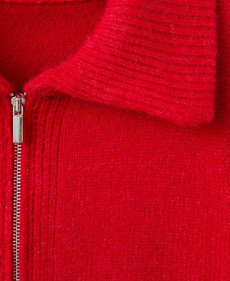 Mango Women's Shirt Collar Cardigan