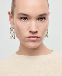 Mango Women's Fine-Knit Lurex Sweater