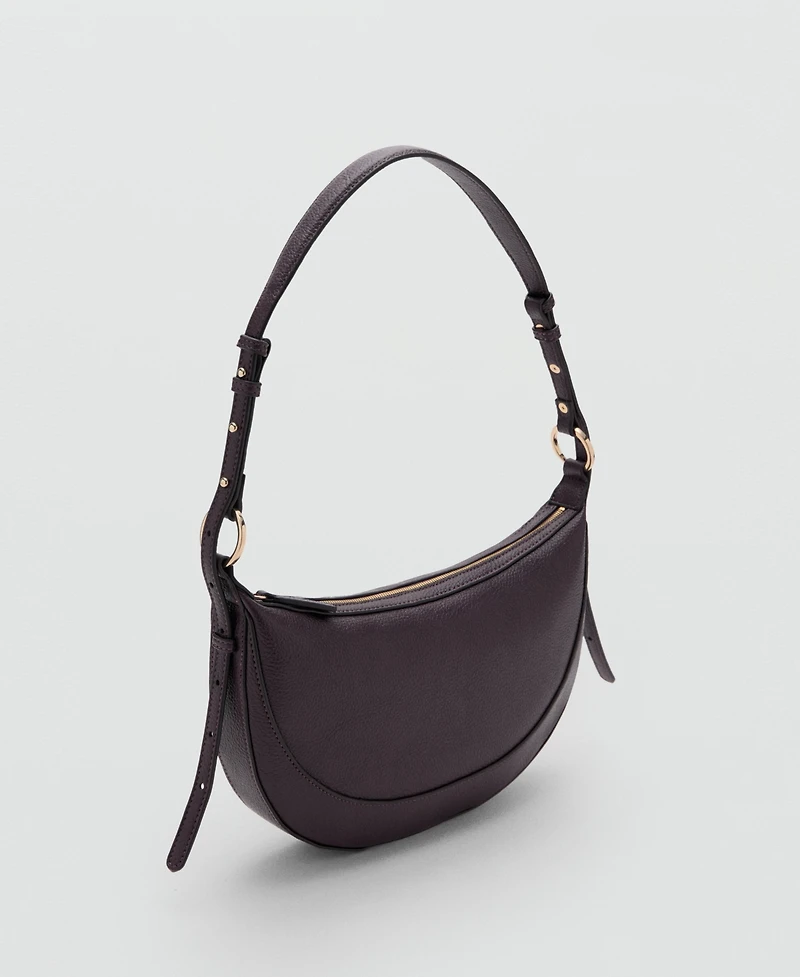 Mango Women's Oval Shoulder Bag