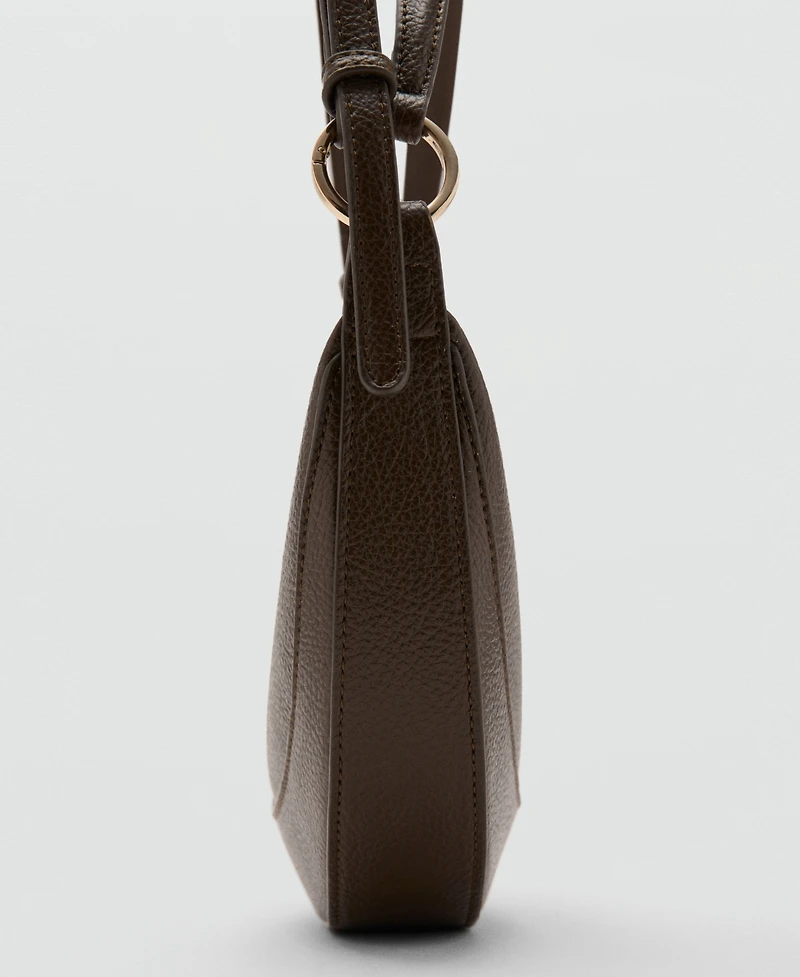 Mango Women's Oval Shoulder Bag