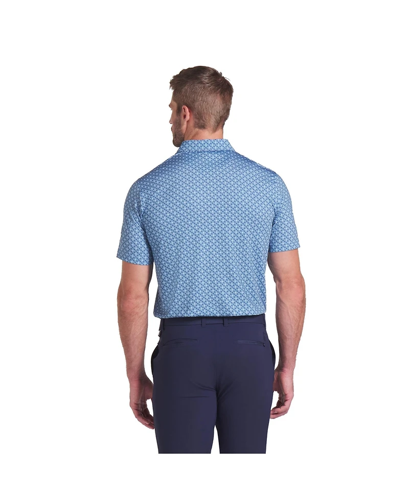 Puma Golf Men's X Arnold Palmer Micro Umbrellas Golf Polo