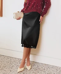 Cupshe Women's Ma Cherie Midi Skirt