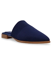 Anne Klein Women's Vassar Pointed Toe Knit Mules
