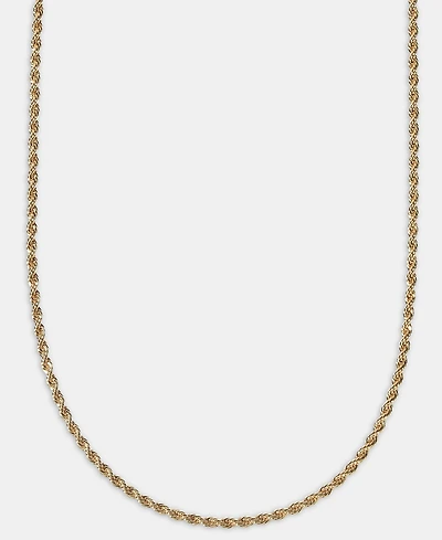 Lauren Ralph Lauren Gold-Tone Rope Link Chain Necklace, 17"