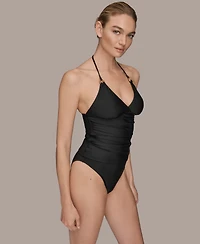 Donna Karan Women's Halter Neck Tankini